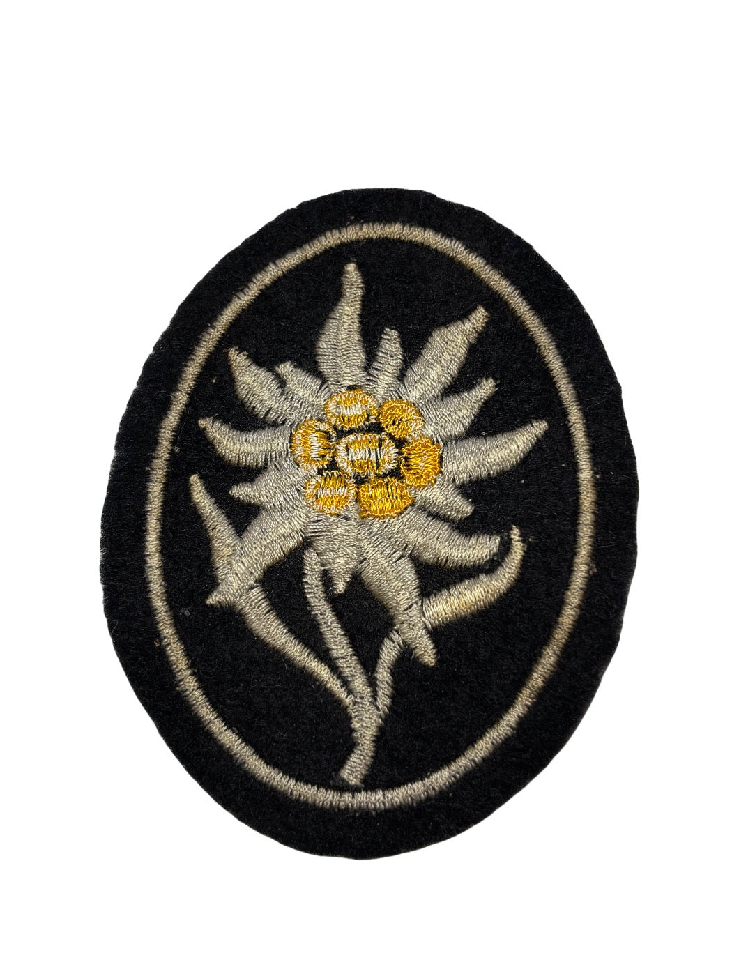 Waffen-SS Edelweiss Gebirgstruppen mouwembleem WW2