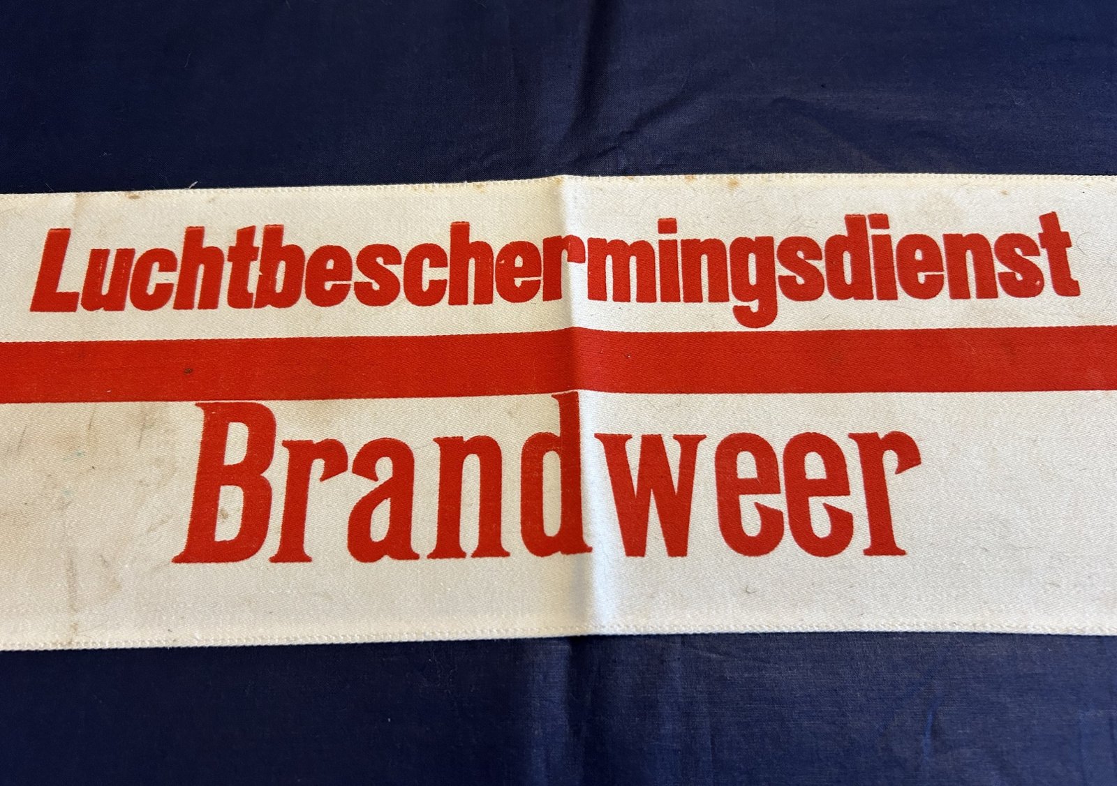 WW2- Armband Luchtbeschermingsdienst Brandweer