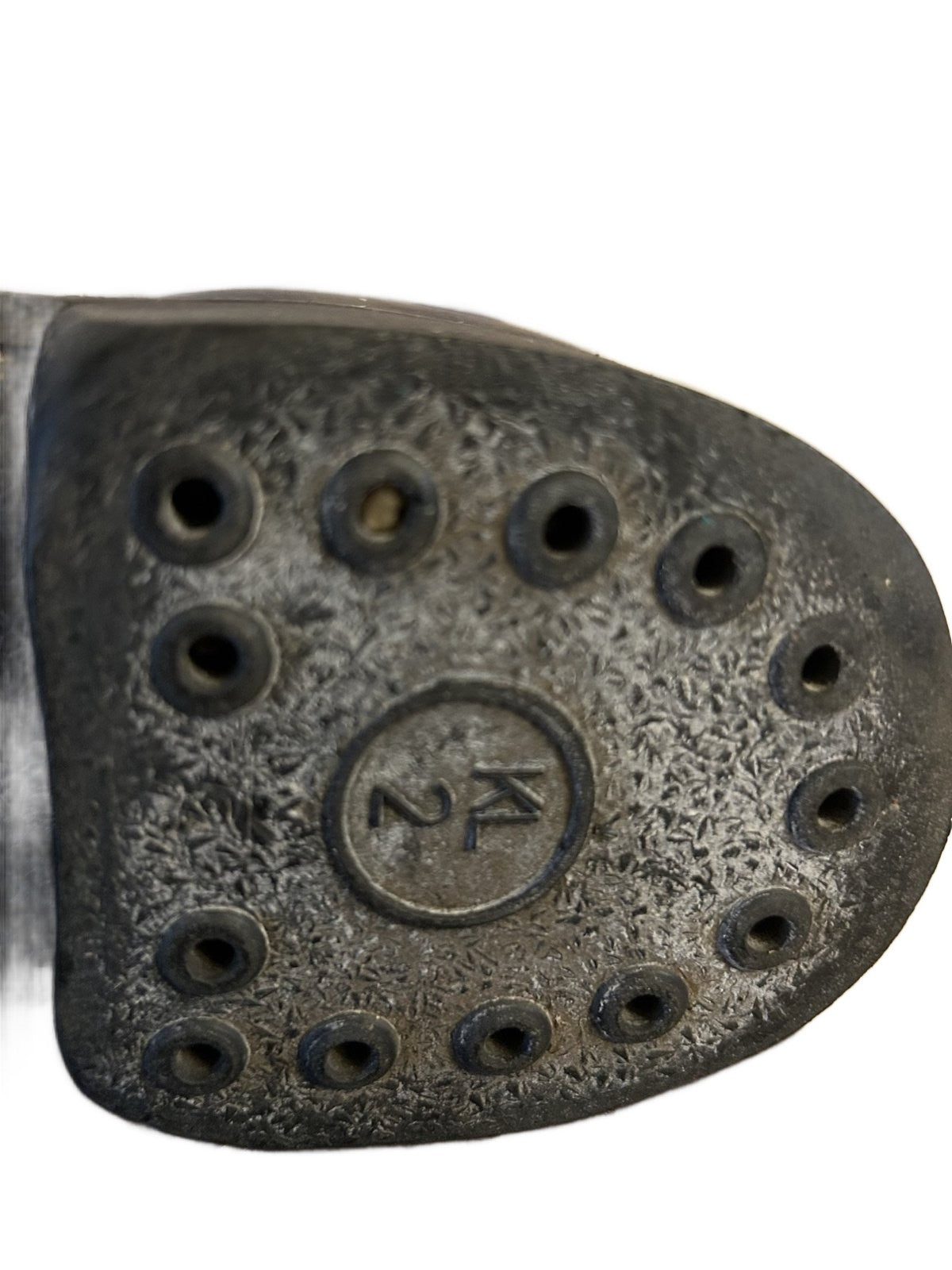 Bruin lederen gevechtslaarzen ,jaren 60