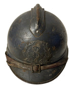 Casque Francais Adrian 1915 du Service de Santé