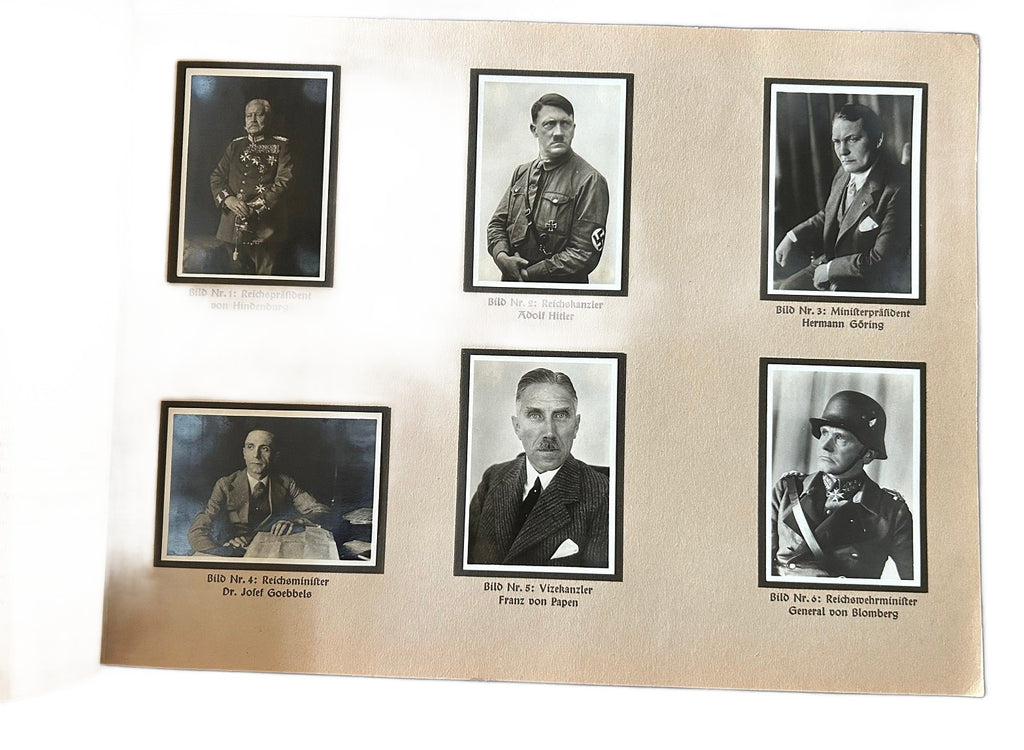 Sammelbilder album: Das Neue Reich