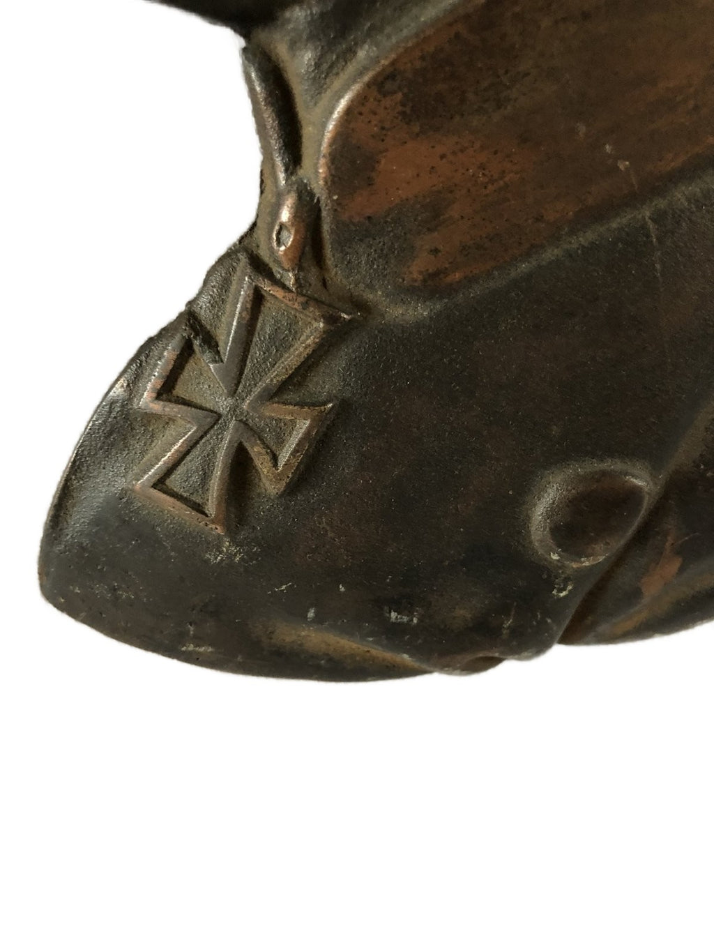 Metalen plaquette Generaal Veldmaarschalk Colmar von der Goltz