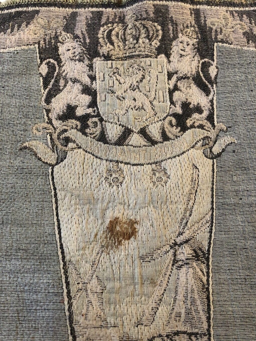 Doek Koningin Juliana en Prins  Bernhard  1937