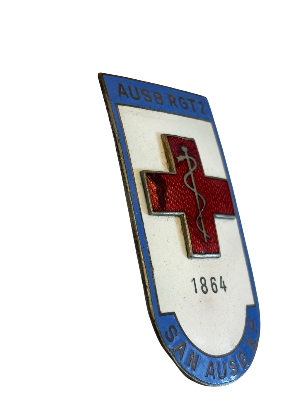 Zeldzaam Oostenrijks medisch opleidingsinsigne - Opleidingsregiment 2