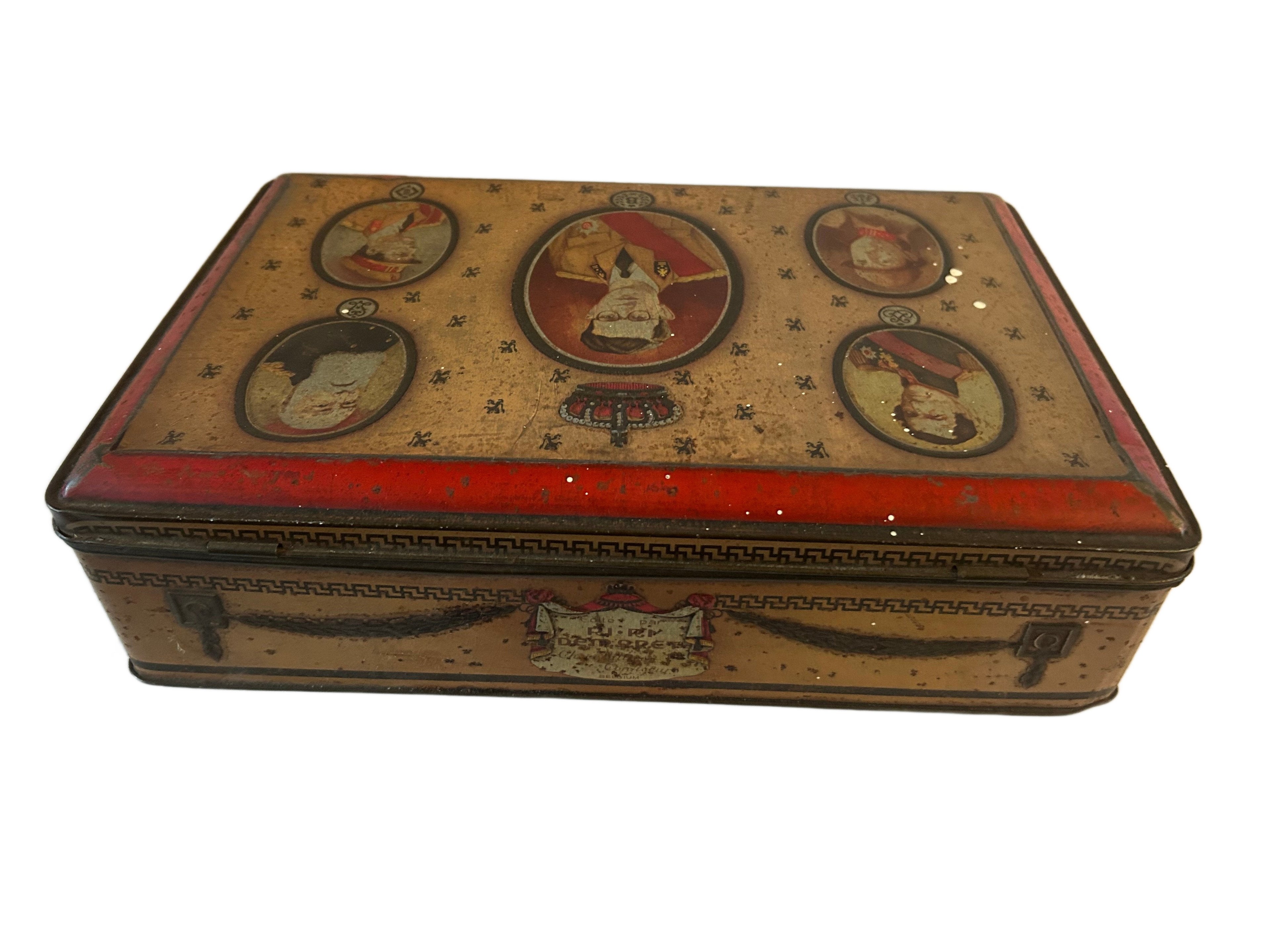 Koekblik Belgische Koningen