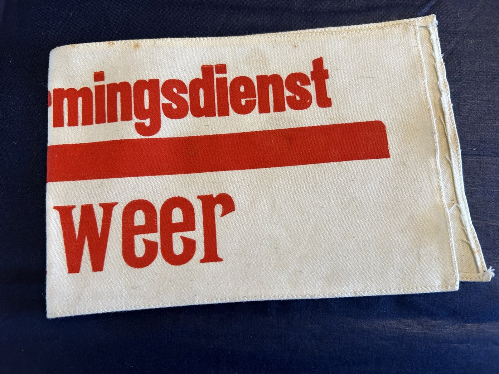 WW2- Armband Luchtbeschermingsdienst Brandweer