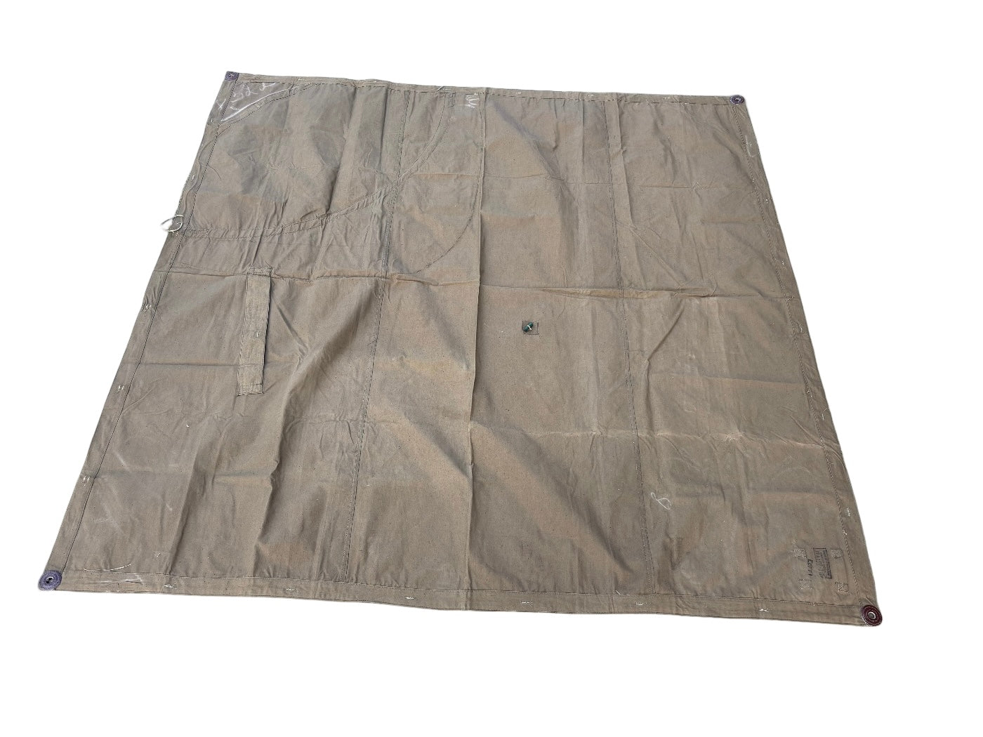 Original Soviet Canvas Poncho / Shelter Half (USSR) WWII