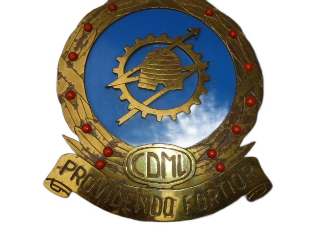 Uniek wandschild CDML -groot formaat - 1951