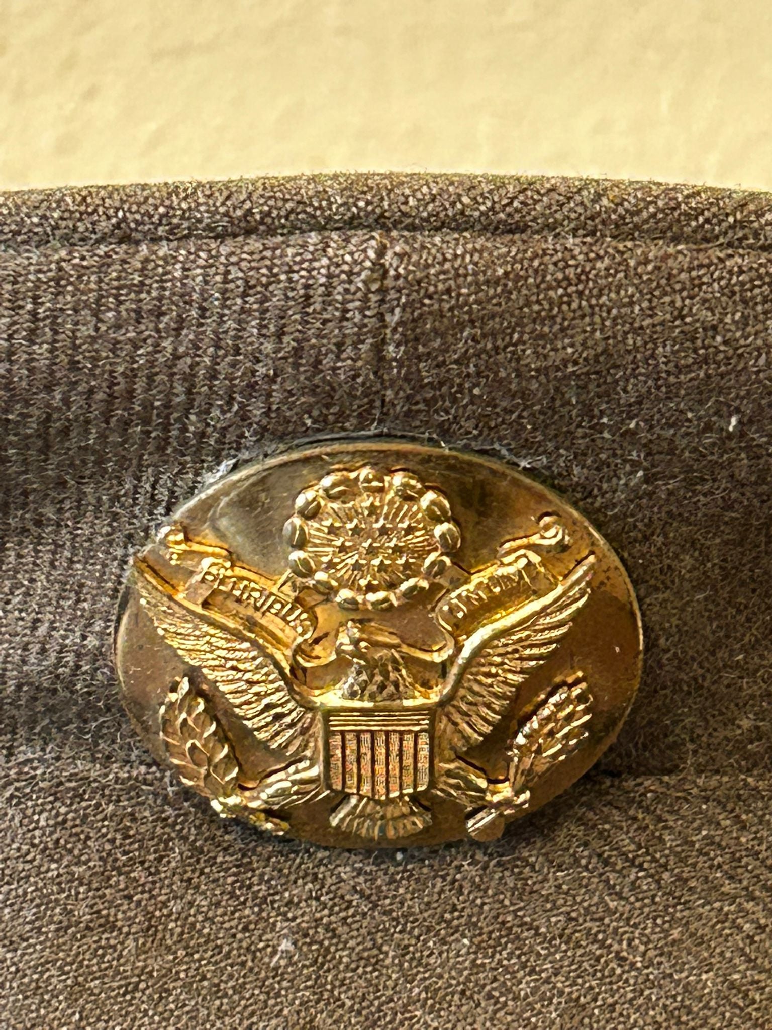 WW2 US EM/NCO Visor Cap
