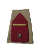 Schuifpassant KL in Indie Majoor Infanterie