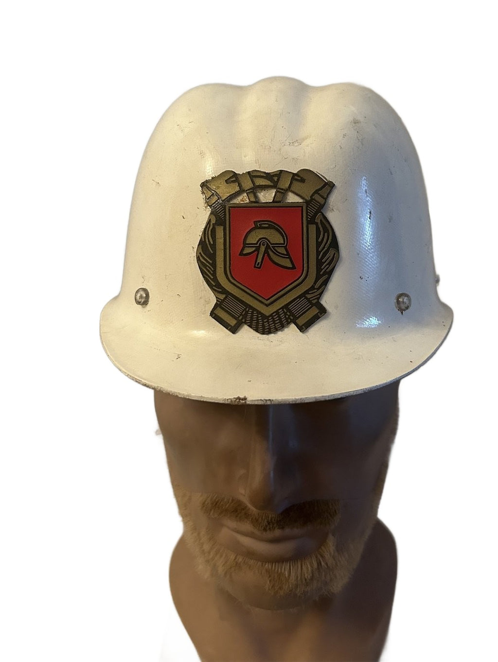 Helm van de Koninklijke Marine Brandweer