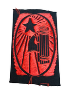 Fascist Italian PNF original embroidered patch, Istruttore Pre Militare MVSN