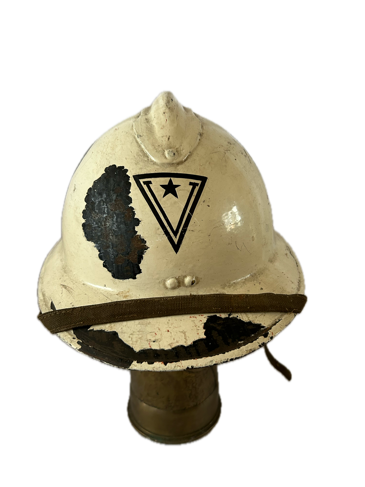 Casque Protection Civile ww2