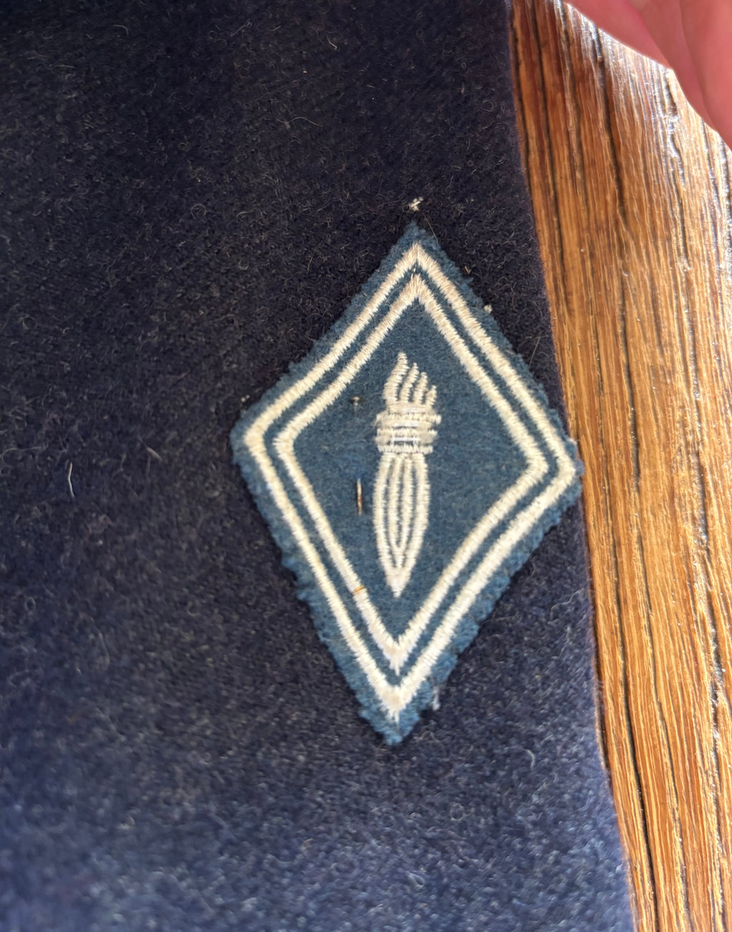 Franse police nationale CRS battle dress S/ kleine M