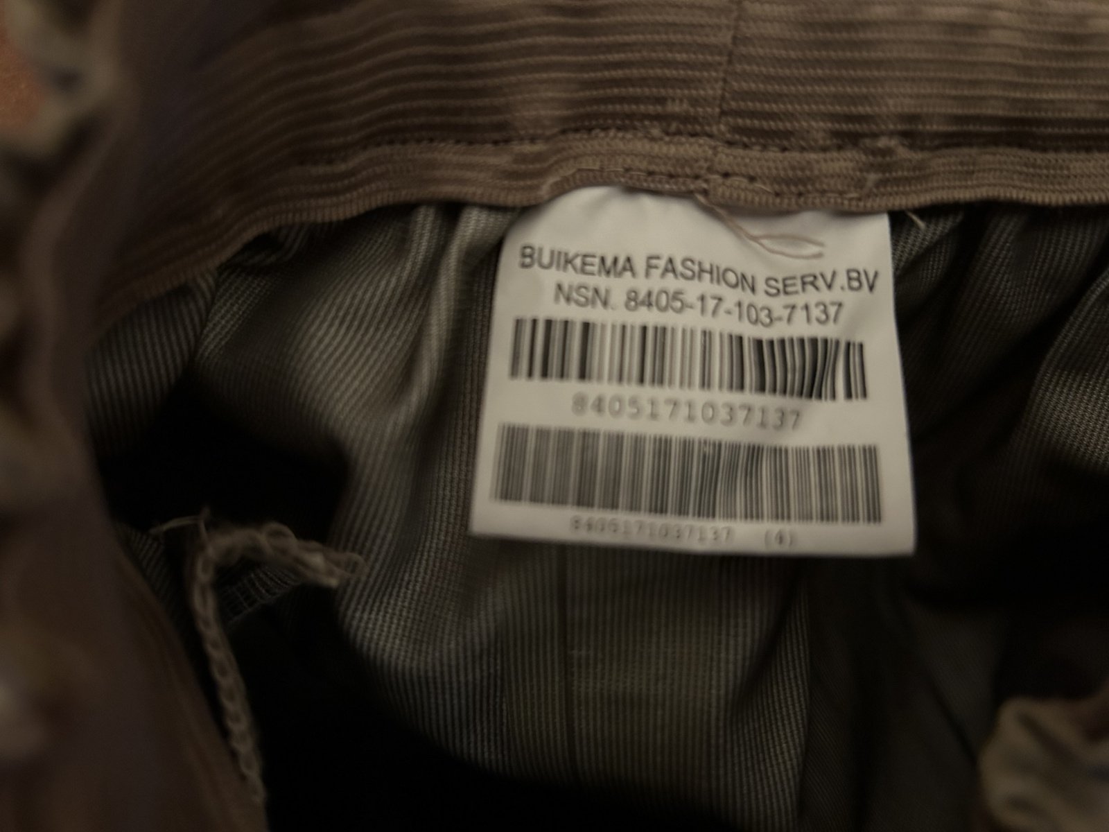 Regen broek Desert camouflage maat 7585/8090