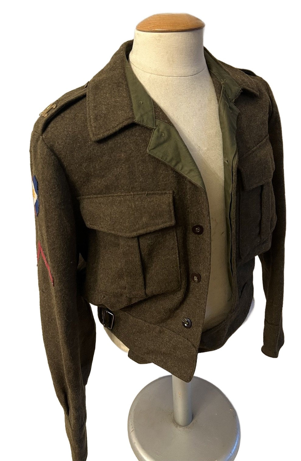 Battle dress jekker Korps Mobiele Colonnes ,50er jaren