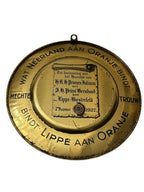 Herinnerings bordje huwelijk Prinses Juliana en Prins Bernard 1937