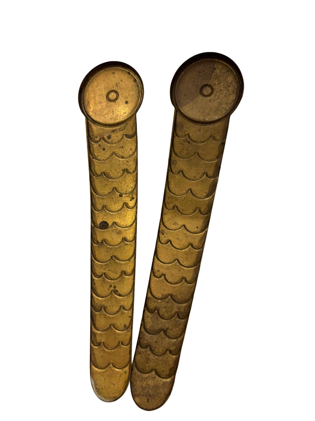 Antieke Franse sapeurs-pompiers helm schubriemen M1885