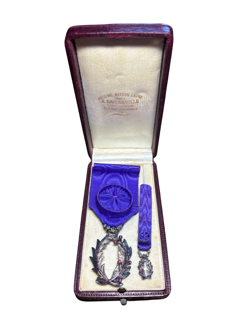 Frankrijk Ordre des Palmes Académiques - Ridder (3e Klasse) Zilver