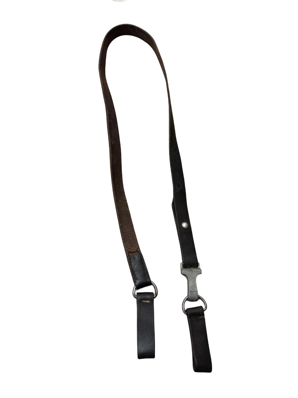 Black leather cross belt HJ WW2