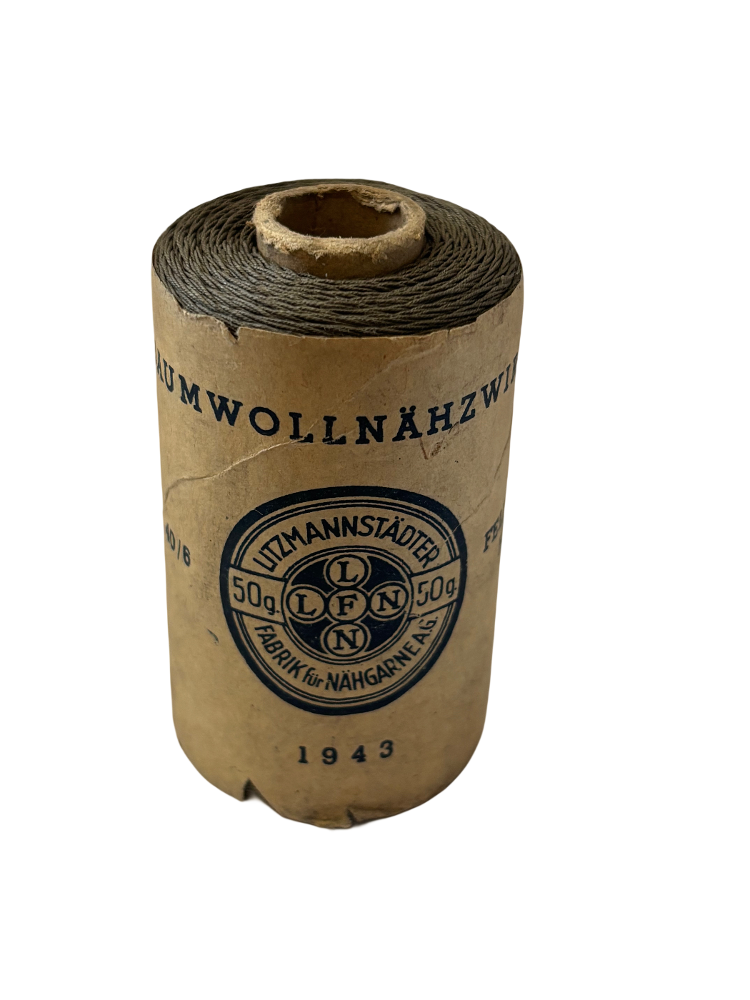 German sewing thread WW2 50 gr