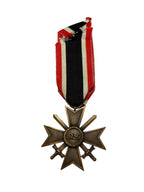 Duits Kriegsverdienstkreuz 2e Klasse met Zwaarden bronskleurig - WW2