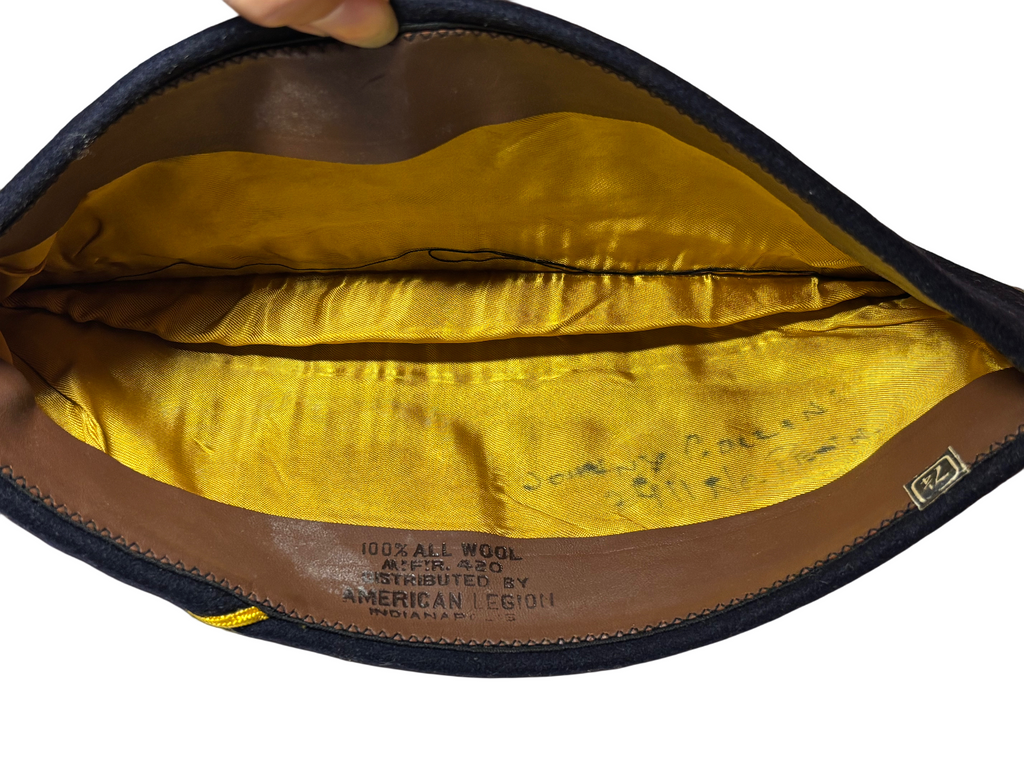 WWI American Legion Garrison Cap with Shipping Envelope (1944)