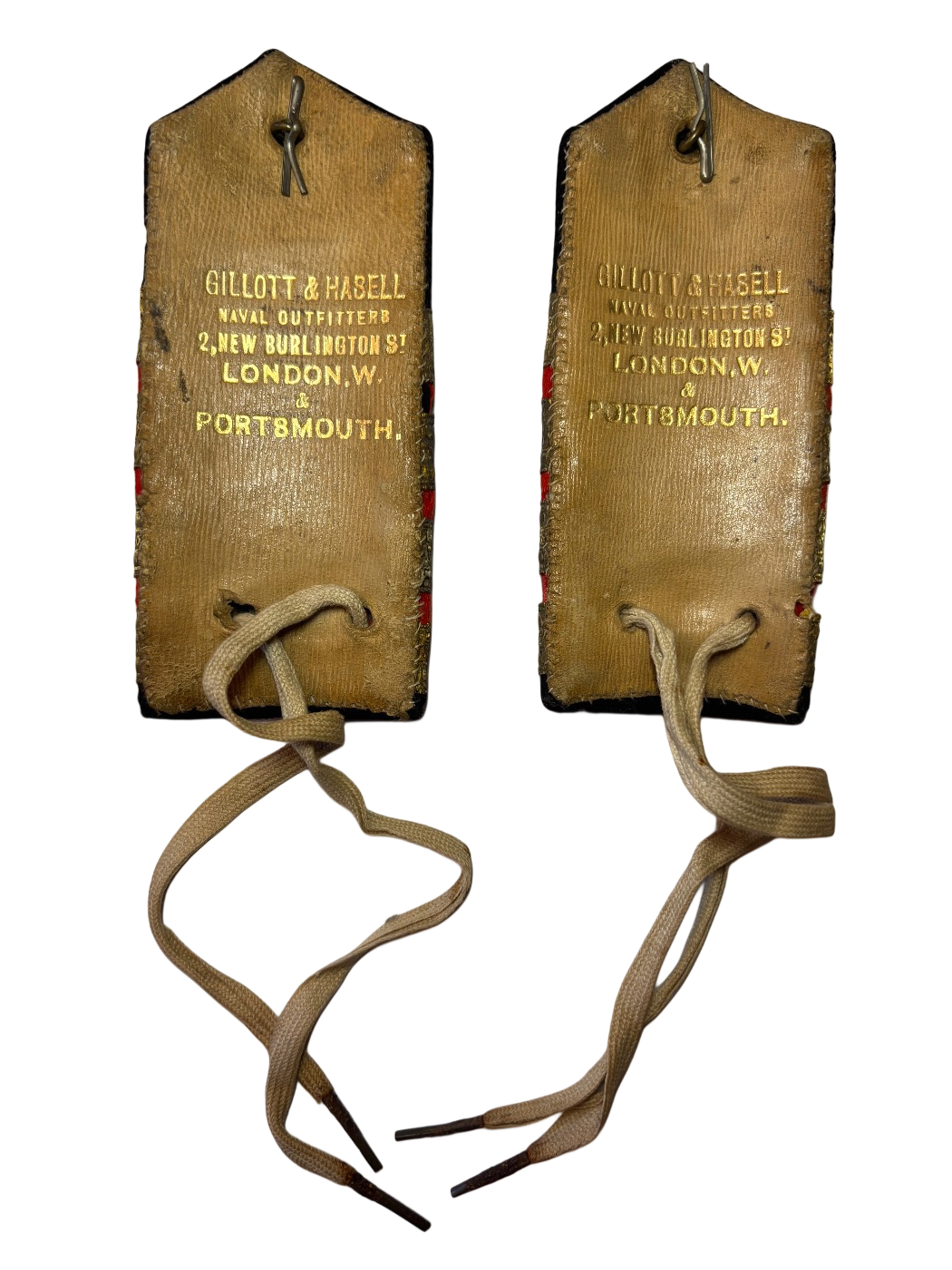 Engelse epauletten Kapitein Luitenant