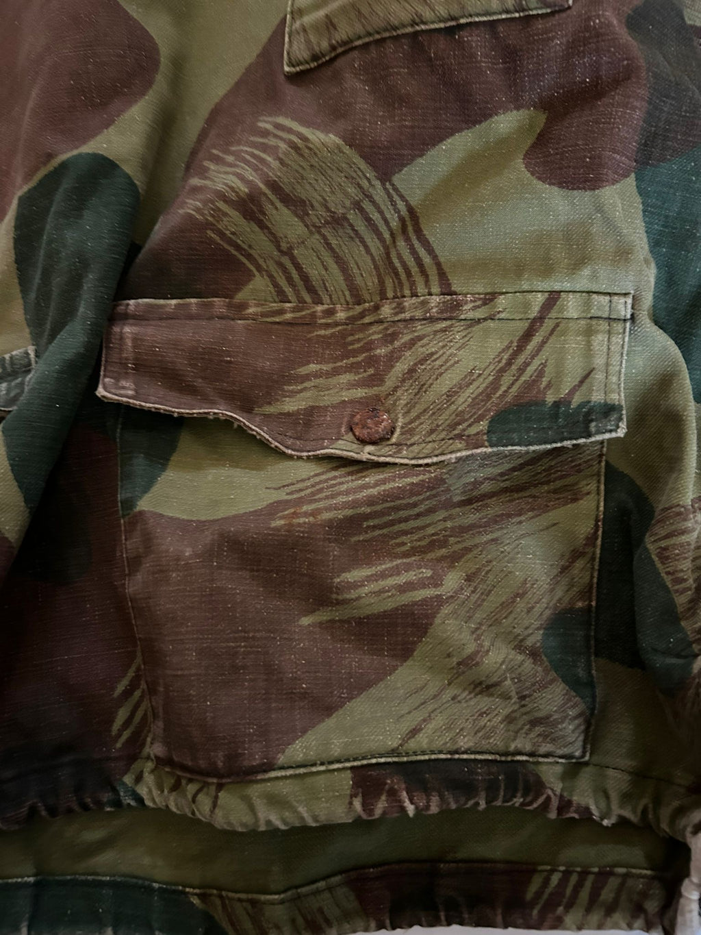 Rare Belgian SAS Paracommando Brushstroke Anorak