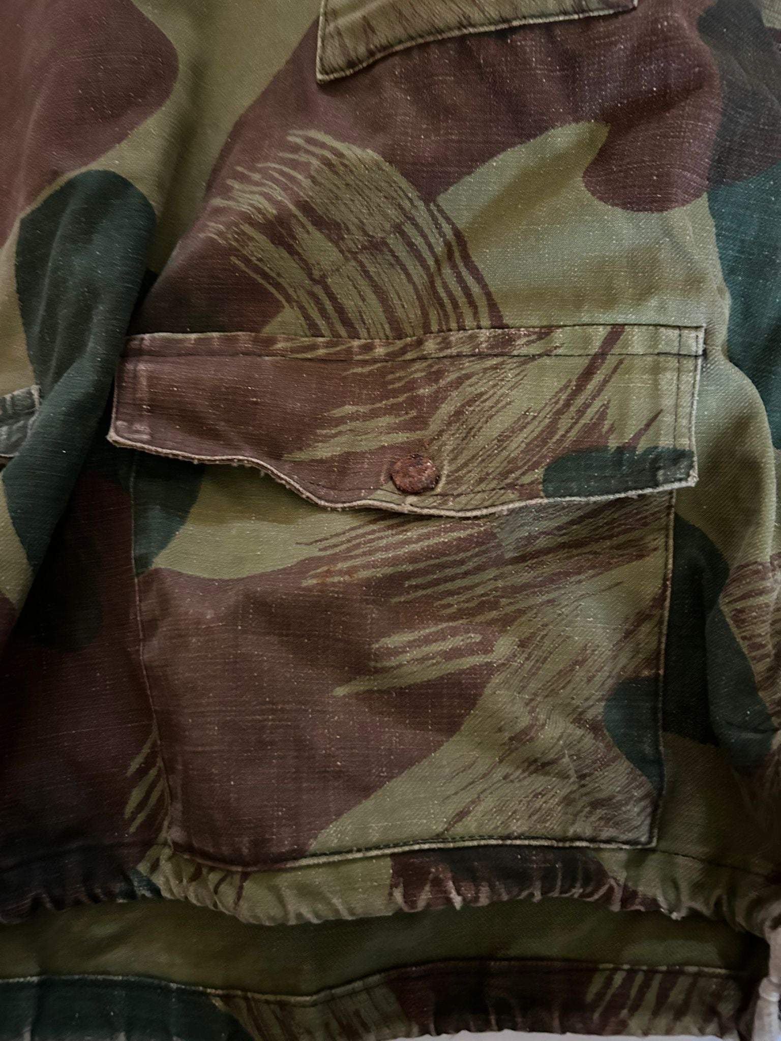 Rare Belgian SAS Paracommando Brushstroke Anorak