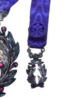 France Ordre des Palmes Académiques - Chevalier (3e Classe) Argent