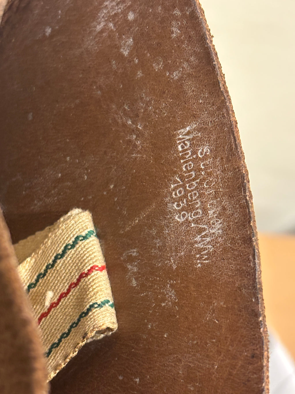 Duitse Wehrmacht Marschstiefel M39 1939 - buitgemaakt