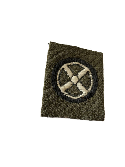 Chauffeurs mouwembleem uit 1945