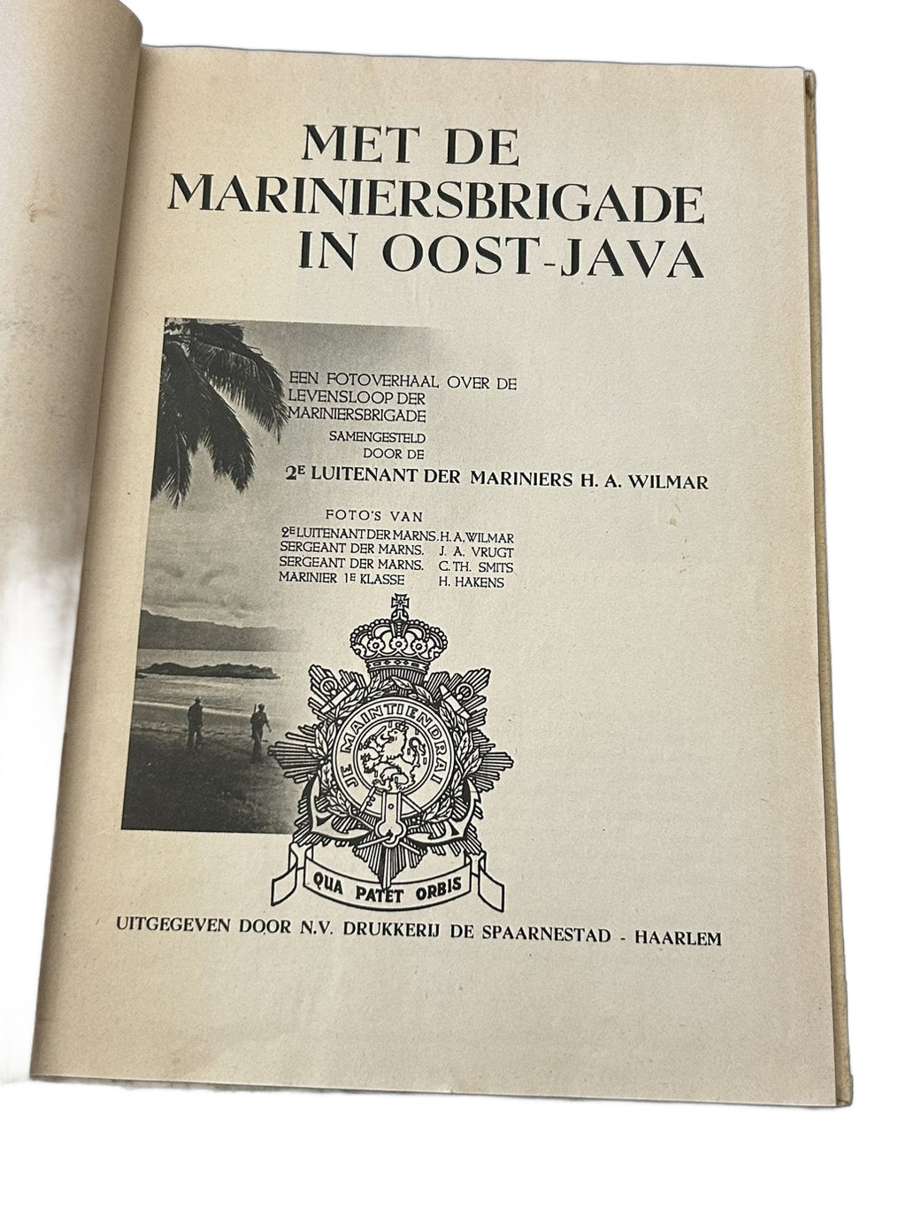 Boek Met de Mariniersbrigade in Oost-Java