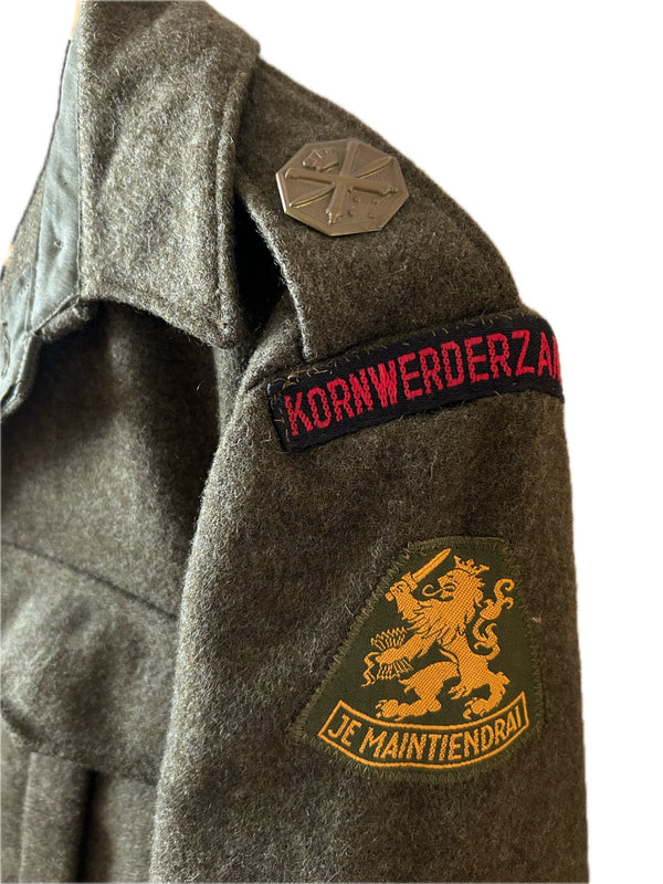 Battle dress jekker Kornwerderzand -50er jaren hover image