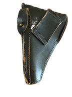 Zwart lederen pistoolholster voor de FN  10.22  jaren 30-40