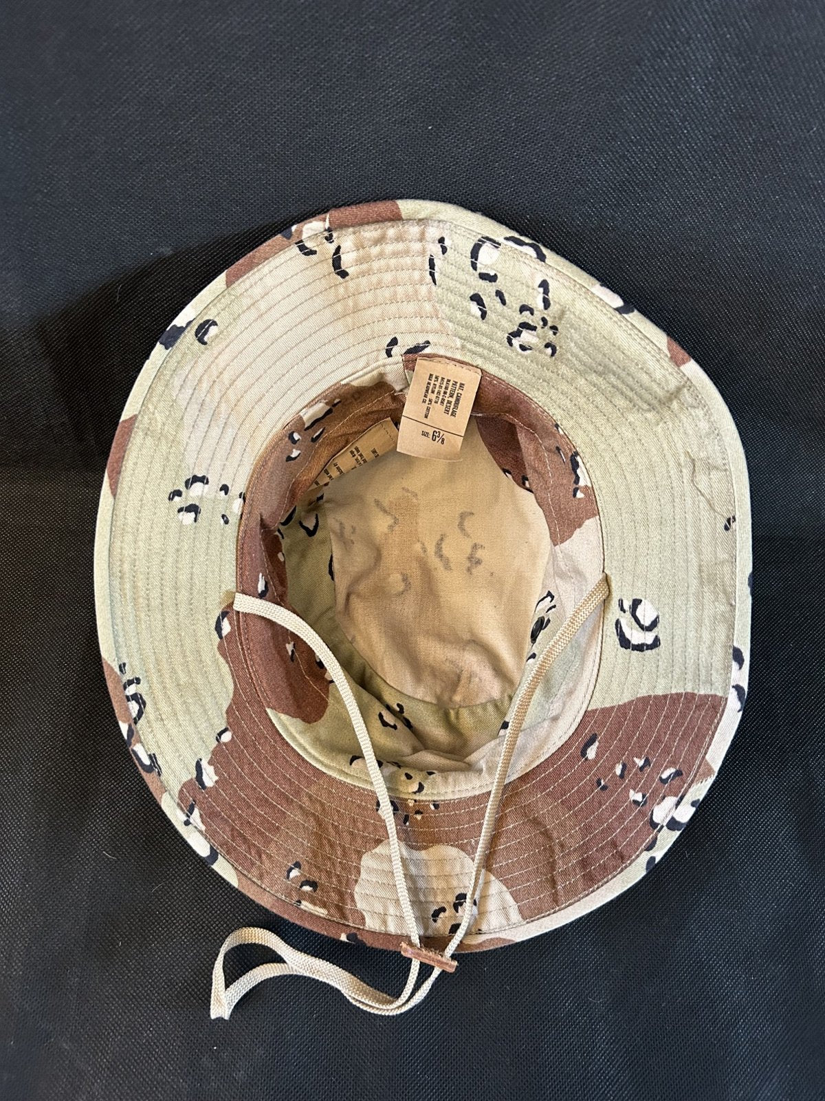 US hat ,Desert Choclate Chip camouflage, size  6   3,8