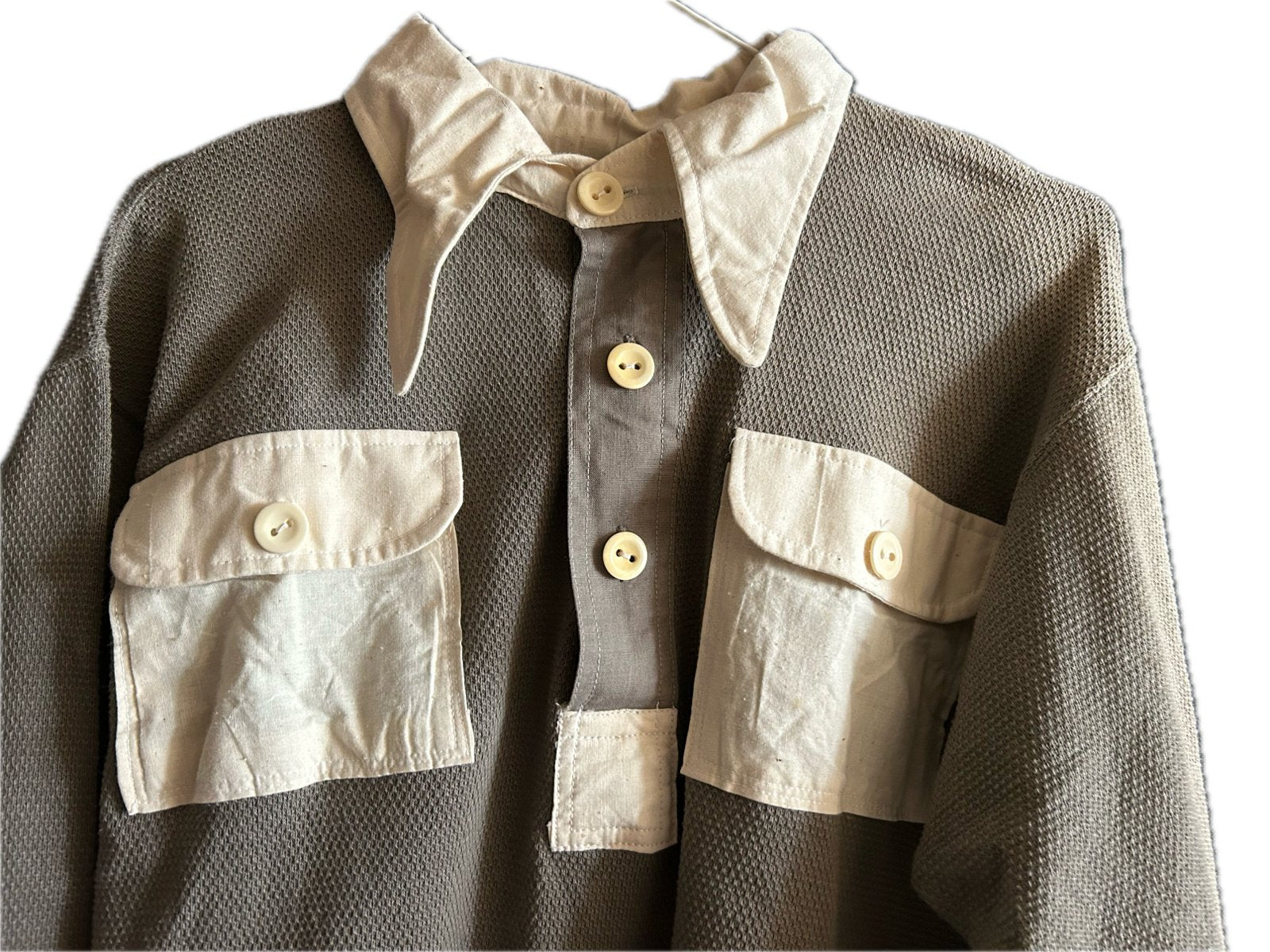 Zweeds militaire hemd , Verpleger  model 1939