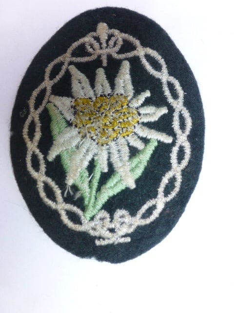 Emblème de manche WH Gebirgsjager WW2 hover image