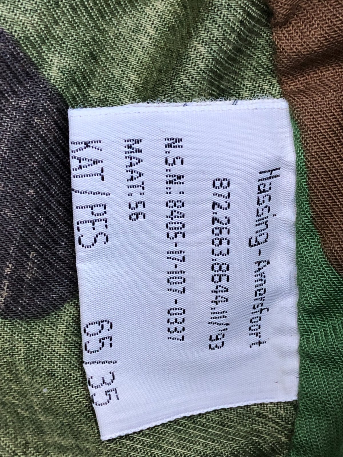 Jungle gevechtspetje KL