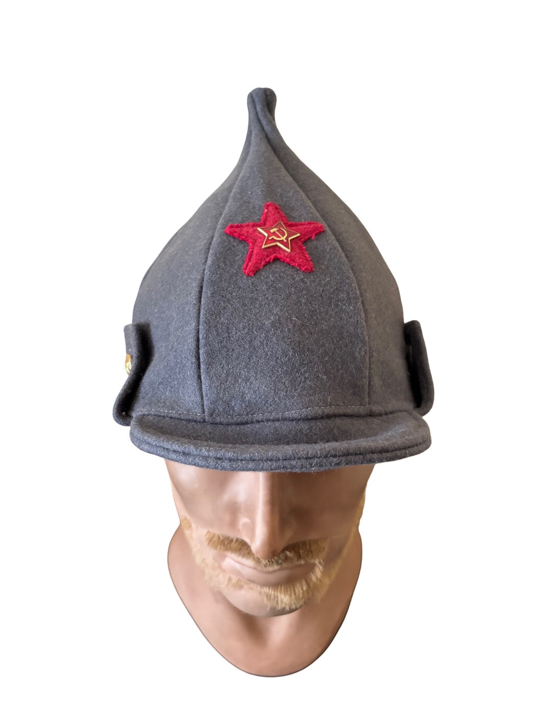 Russische Budenovka-muts - Sovjet maat 60 - Replica