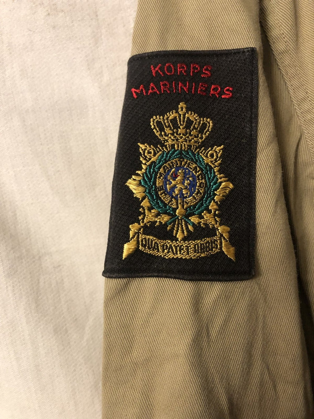 Tropen hemd Korps Mariniers 60jaren