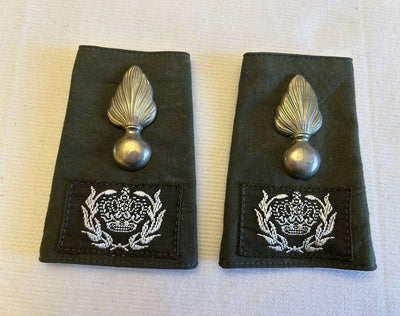 Paire de Passants Coulissants Adjudant-Chef KMAR aux Indes