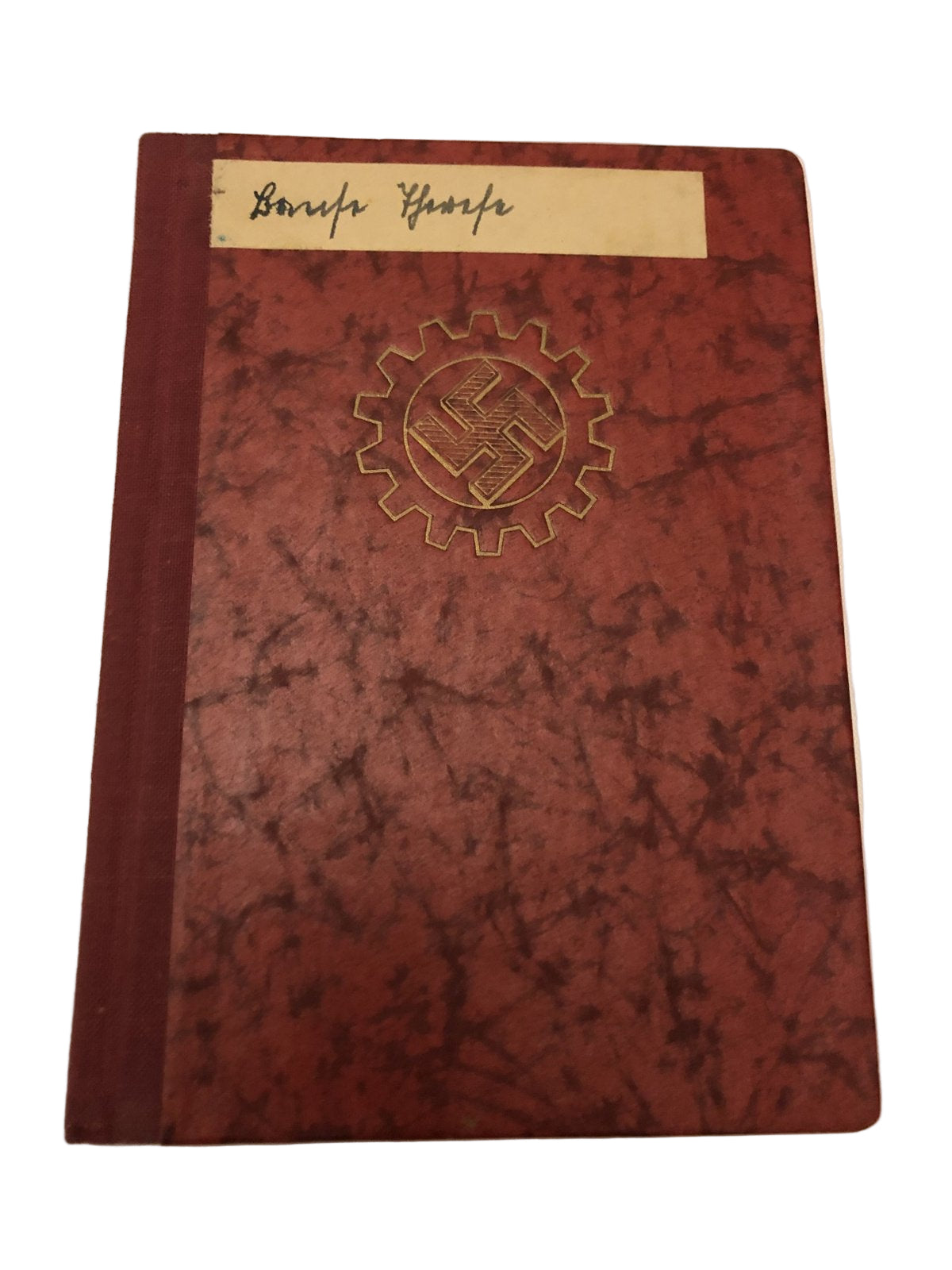 Die Deutsche Arbeitsfront Mitgliedsbuch wo2