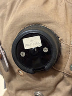 Casque de vol original anglais de type D de la Royal Air Force (RAF) Seconde Guerre mondiale