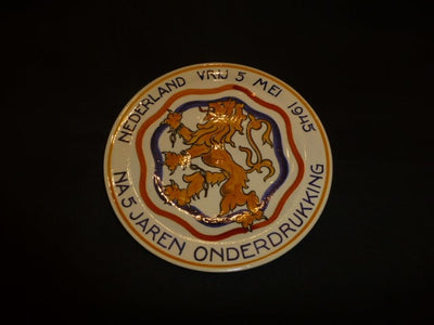 Plaque commémorative du 5 mai 1945 aux Pays-Bas