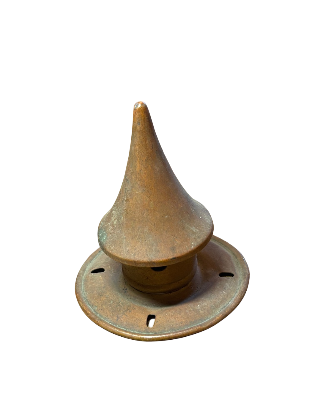 Pickelhaube à pointe fixe M1895 patine cuivre