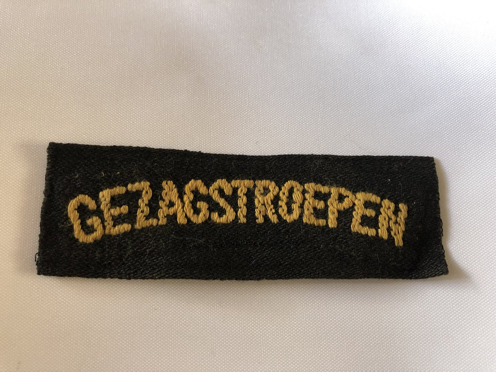 Straatnaam Gezagstroepen