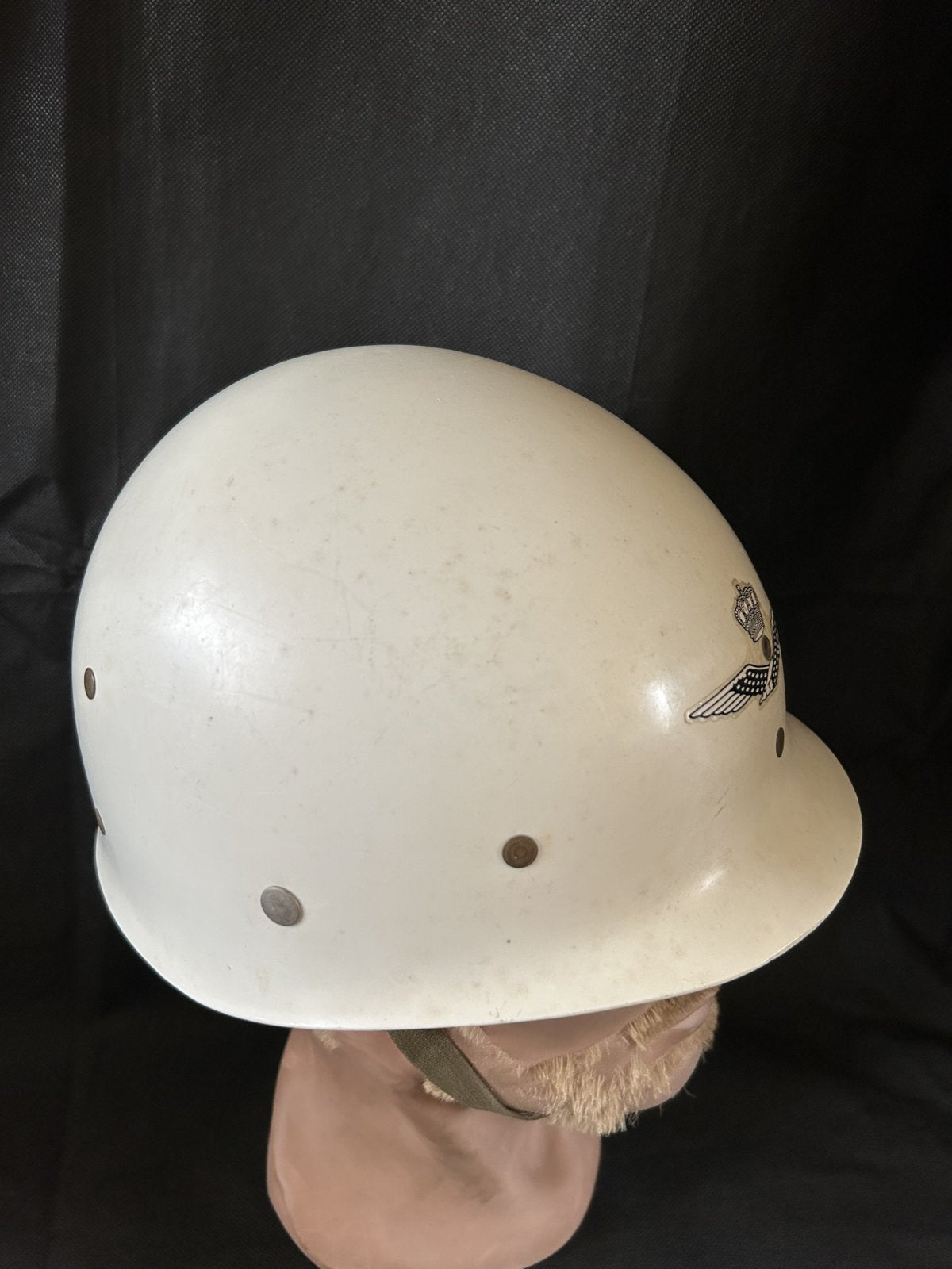 Luchtmacht Bewakingskorps helm  60er jaren