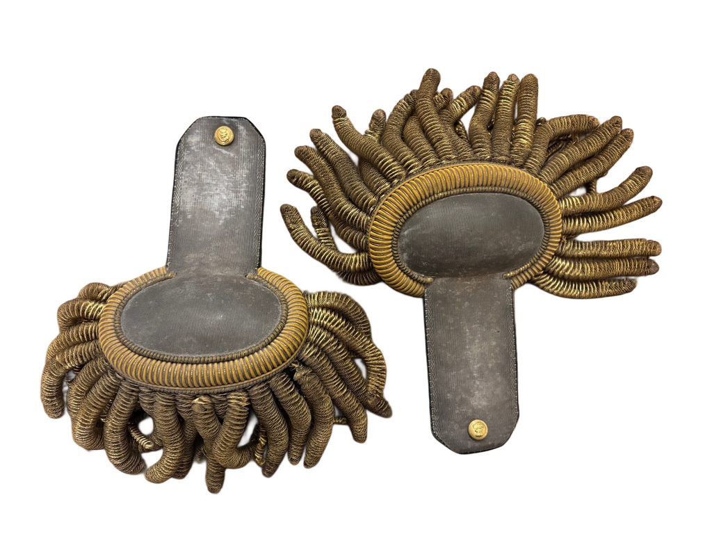 Marine-Officiers Epauletten – Nederland ca. 1880–1910 – J.P. Mol Breda